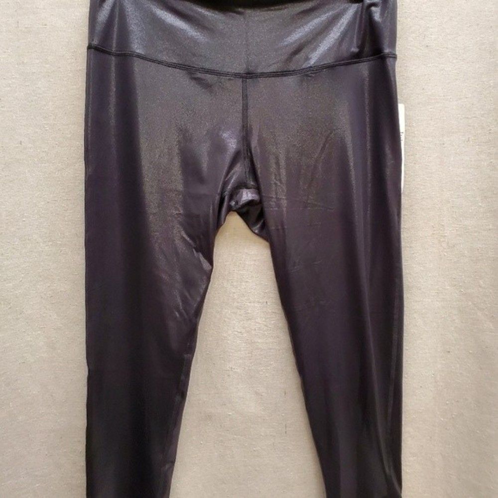 VOGO Curvy Plus Size Black Moisture Wicking Pant